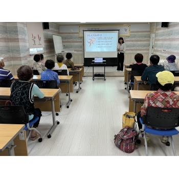 시니어폐의약품수거사업 6월 참여자 간담회 이미지