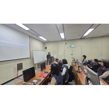 스마트홍보단 시니어 홍보영상 전문가 양성 교육 수료식 이미지