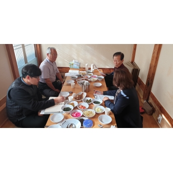 비전홀 공동작업장 조장회의 이미지