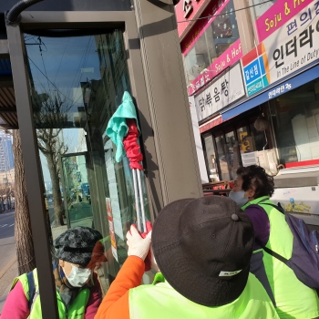 정류장지킴이_3월_갈산동_모니터링 이미지