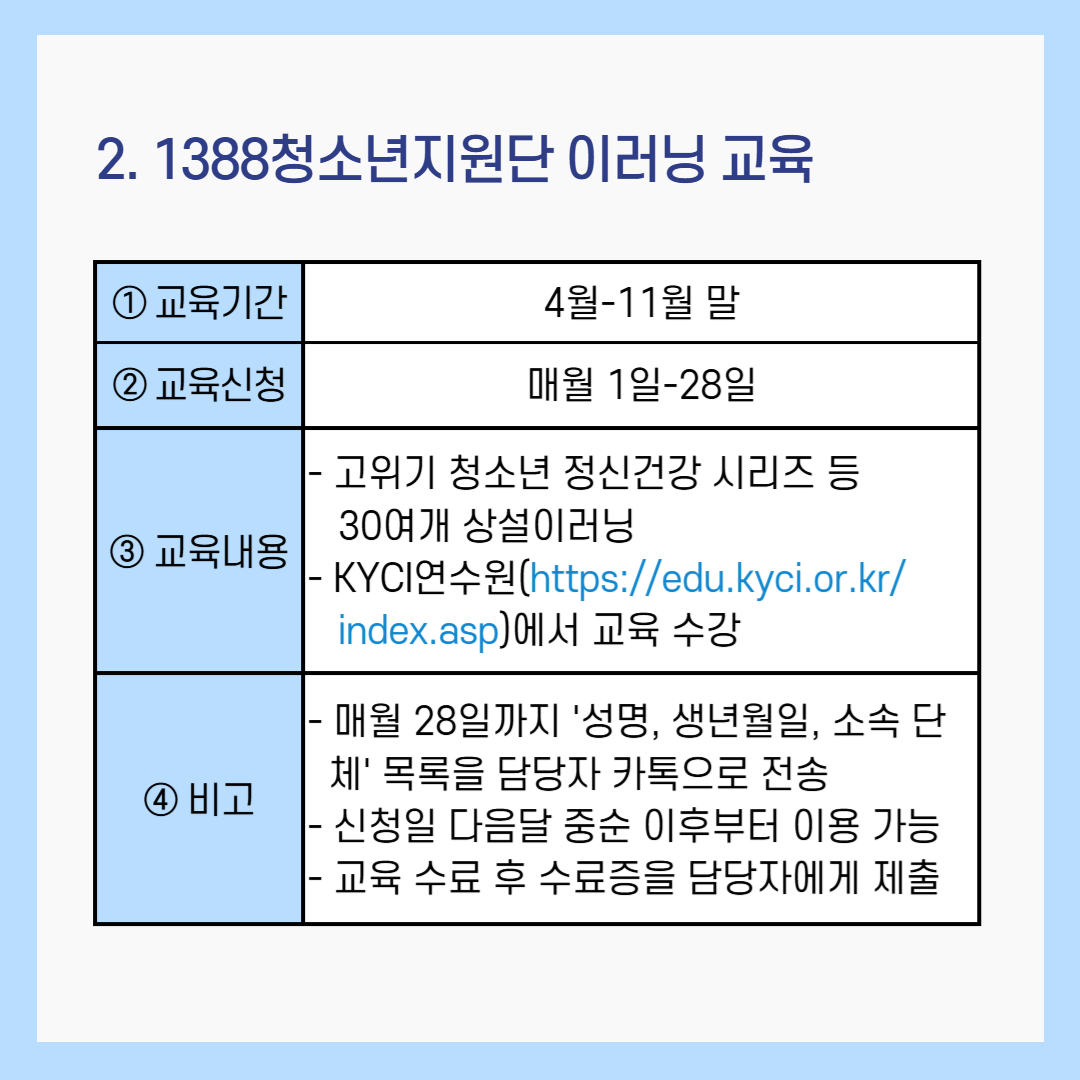 부평구1388청소년지원단 1분기 카드뉴스의 4번째 이미지