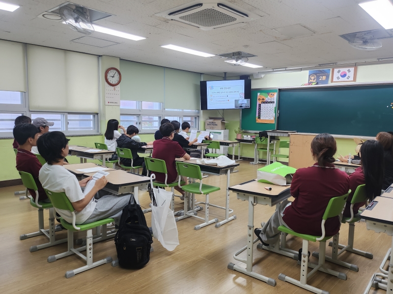 7.22. 동암중 생명존중 교육의 2번째 이미지