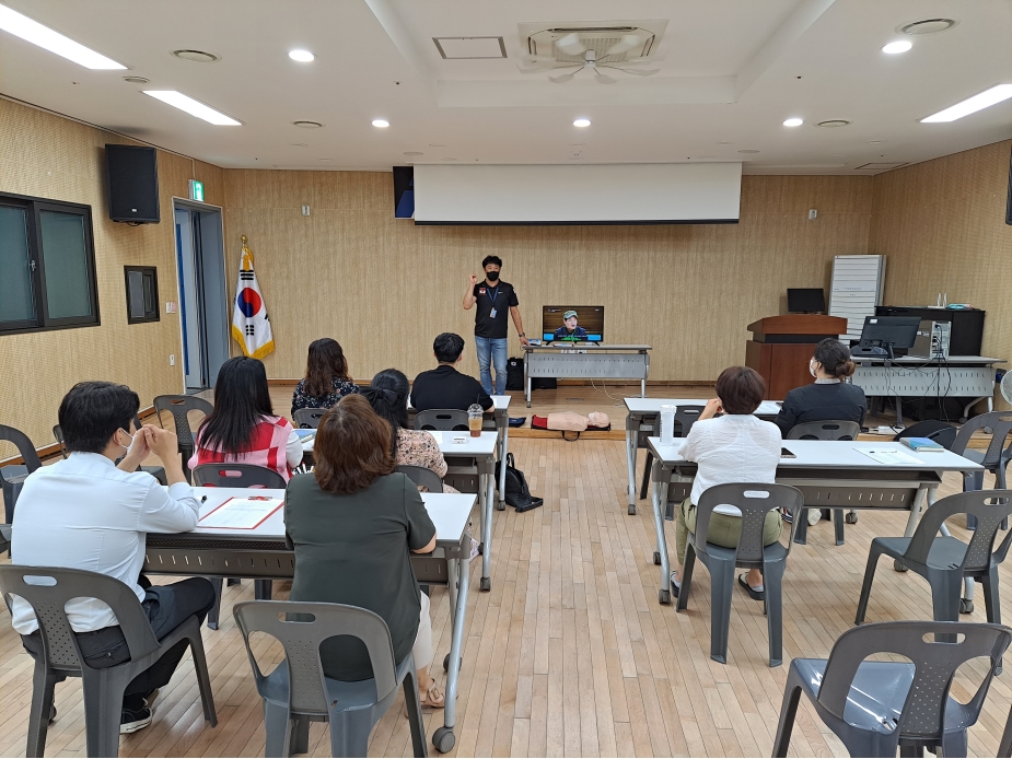 장애인식개선 교육 사진