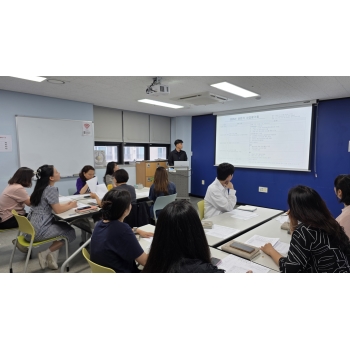 산곡노인문화센터 상반기 사업 평가회 진행 이미지