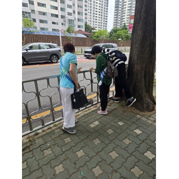 2025년 범죄치안예방안내사업단 모니터링 이미지
