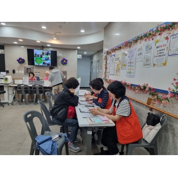 우울척도검사 및 상담 진행 이미지
