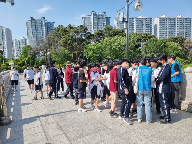 2023 부평애 샘길따라 탐방 (동암중학교)의 1번째 이미지