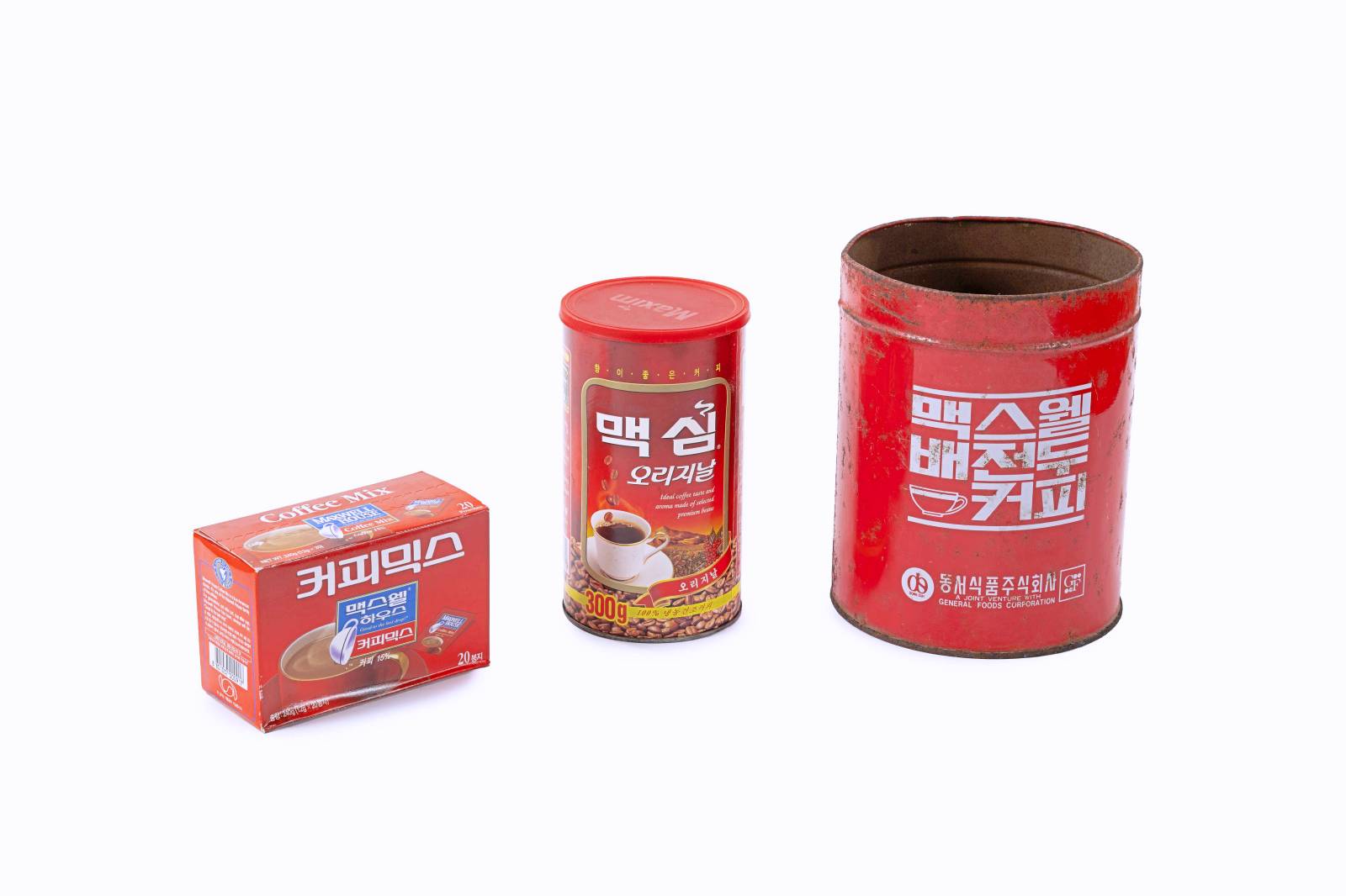 동서식품 커피 용기 이미지